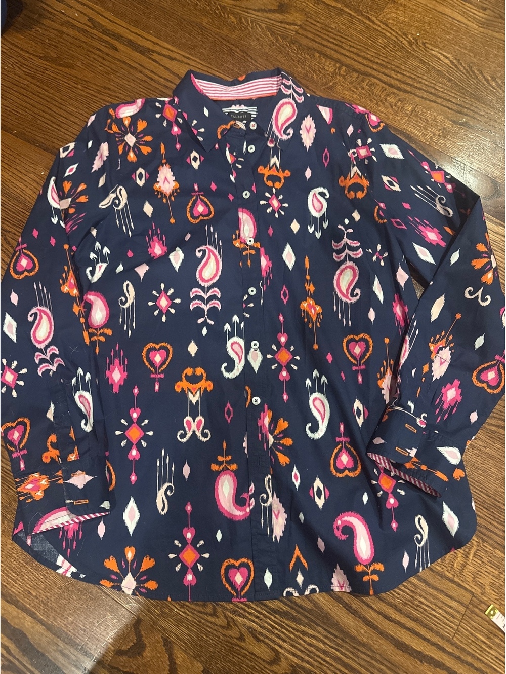 NWOT Talbots 100% Cotton Button Down